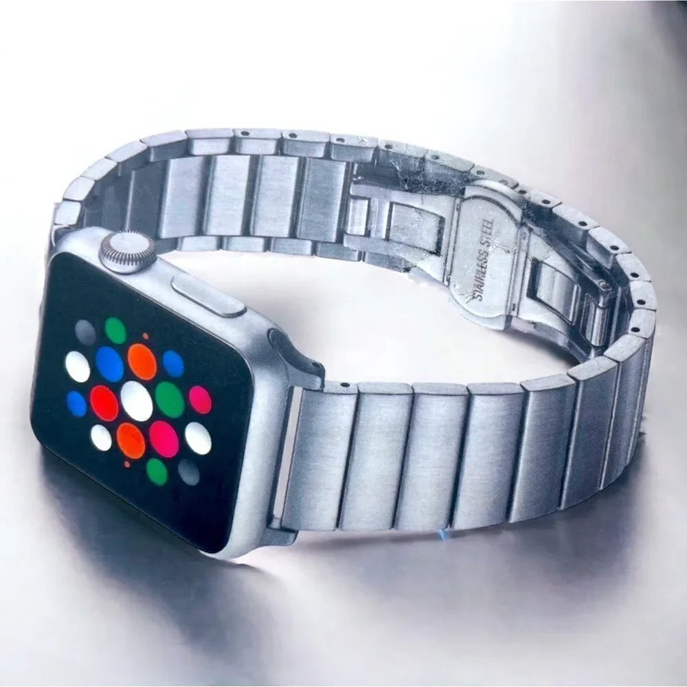 Platinum - Apple Watch Band l Stainless Steel l NIB l